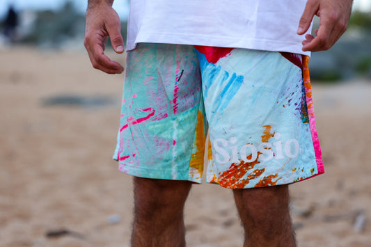 Multicoloured Siosio shorts
