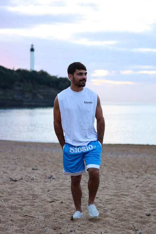 Blue Siosio Shorts
